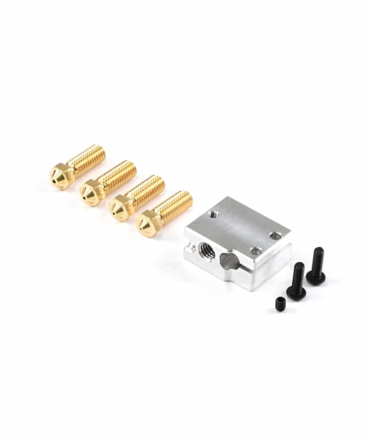 thumbnail interactive-video image 1 of V6 Volcano Hotend 24V – Titanium Heatbreak, Upgraded Heatsink, PT100 – 1.75mm – Britech 3D 1 of 3
