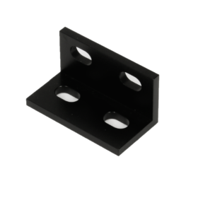 L Bracket Double Black