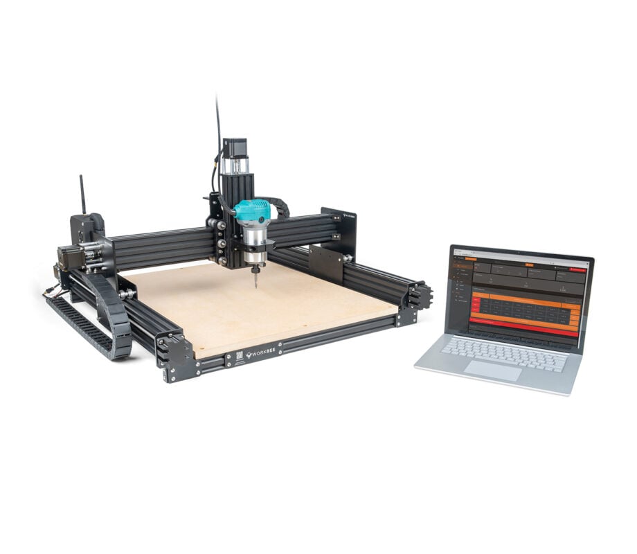 WorkBee CNC Machine Laptop