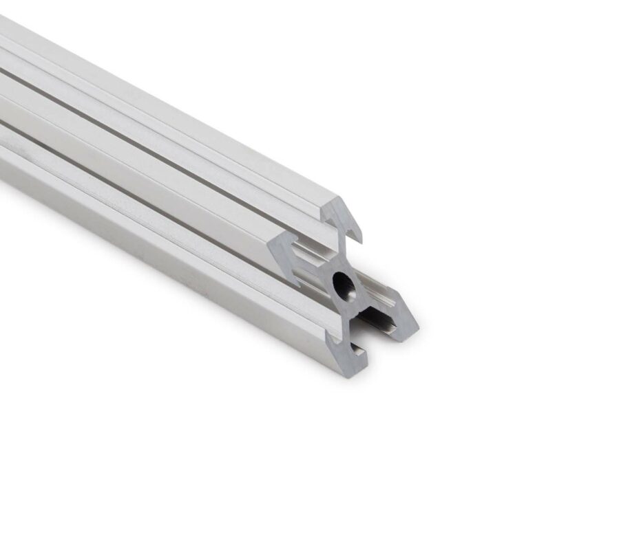 T/V-Slot Aluminium Extrusion Profile 20x20mm Angled