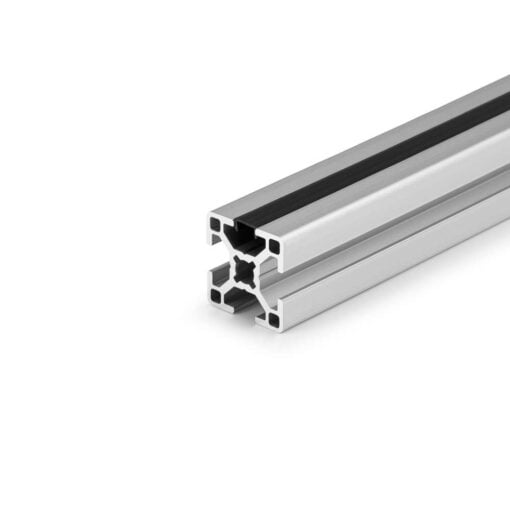 Slot Cover - 20 Series - Black - 1000mm In Aluminium Extrusion Slot
