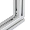 Heavy Duty Inner Link Connector - Butt - Outside - 40 & 45 Series - With Fixings Joining Aluminium Extrusion