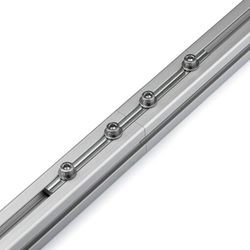 Heavy Duty Inner Link Connector - Profile - 40 & 45 Series - With Clamping Fixings Joining Aluminium Extrusion