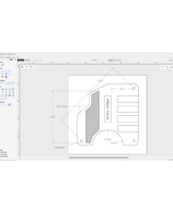 2D Part Example in Cut2D Desktop Vectric CAM Software