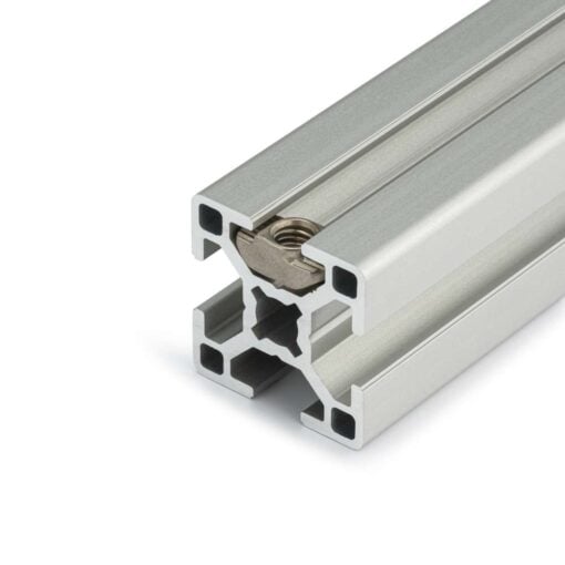 Drop In Nut - T-Slot - 30 Series - M5 - Stainless Steel Inside Aluminium Extrusion
