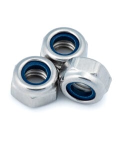 3 x Nyloc Nut - M8