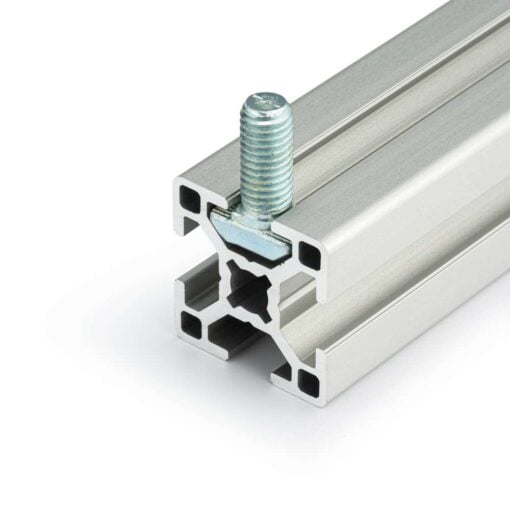 Drop In Bolt - T-Slot - 40 & 45 Series - M8 - 30mm Inside Aluminium Extrusion