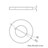 Technical Drawing Of Wheel Shim