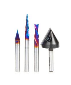 1 x V-Grooving Signmaking Amana Tool Router Bit Set