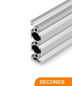 20x60 Black Aluminium Extrusion Profile