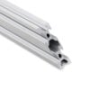 20x40 Black Aluminium Extrusion Cut At Angle