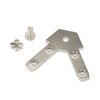 1 x Inner Link Connector - Angle - 60 Degree - With Fixings