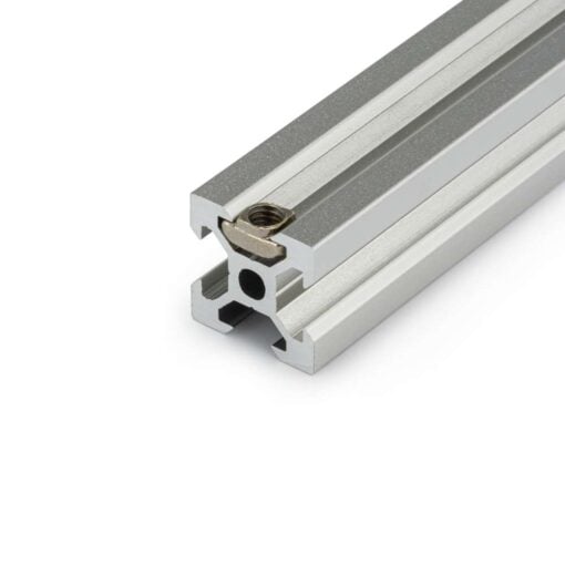 Drop In Nut - T/V-Slot - 20 Series - M3 Inside Aluminium Extrusion