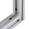 Heavy Duty Inner Link Connector - Butt - Outside - 20 Series - With Fixings Joining Aluminium Extrusion
