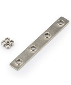 1 x Inner Link Connector - Profile - 4 Hole - With Fixings