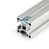 Slide In Nut - T/V-Slot - 20 Series - M3 Inside Aluminium Extrusion