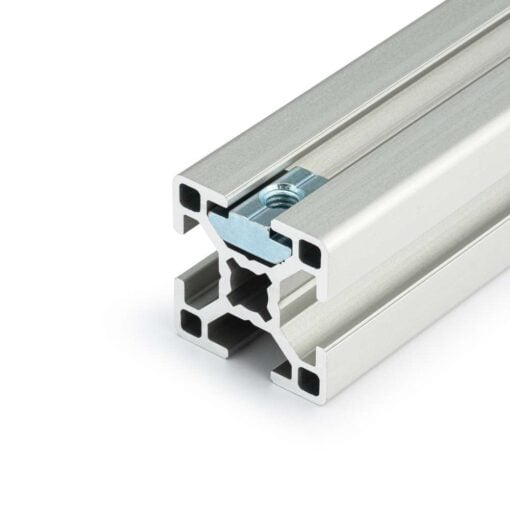 Slide In Nut - T/V-Slot - 20 Series - M3 Inside Aluminium Extrusion