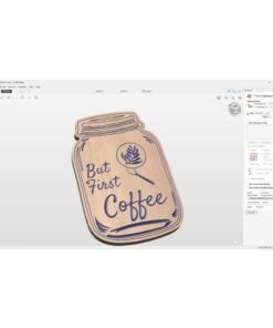 VCarving Example on VCarve Desktop Vectric CAM Software