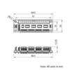 Technical Drawing Of Duet 2 Expansion Breakout Board