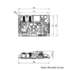 Technical Drawing Of Duet 3 Expansion Board 1HCL