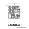 Technical Drawing Of Duet 3 Mainboard 6HC