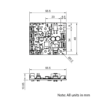 Technical Drawing Of Duet 3 Tool Board 1LC