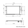 Technical Drawing Of Duet PanelDue 5i