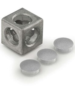 1 x Cube Corner Bracket - 20 Series - 3 Way