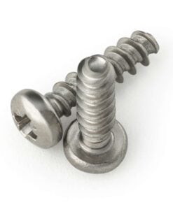 2 x Pan Head Polyfix Plastic Self Tapping Screw - 3mm - 12mm