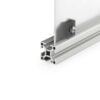 Panel Bracket - 40 & 45 Series In Aluminium Extrusion