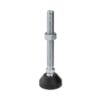 1 x Articulating Anti-slip Levelling Foot - Metal 39mm - M12 - 100mm
