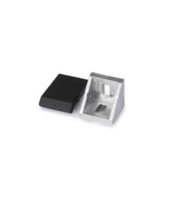 1 x Corner Bracket - 30 Series - 30x30 - With Cover Cap
