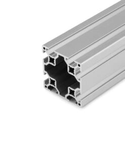 1 x Aluminium Extrusion Profile - T-Slot - 60x60mm - Silver - Cut to Size