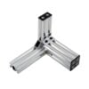 V-Slot Aluminium Extrusion Assembly Using Aluminium Extrusion Profile - T/V-Slot - 20 Series - 20x20mm - Black - Cut to Size