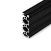 1 x Aluminium Extrusion Profile - T/V-Slot - 20 Series - 20x60mm - Black - Cut to Size