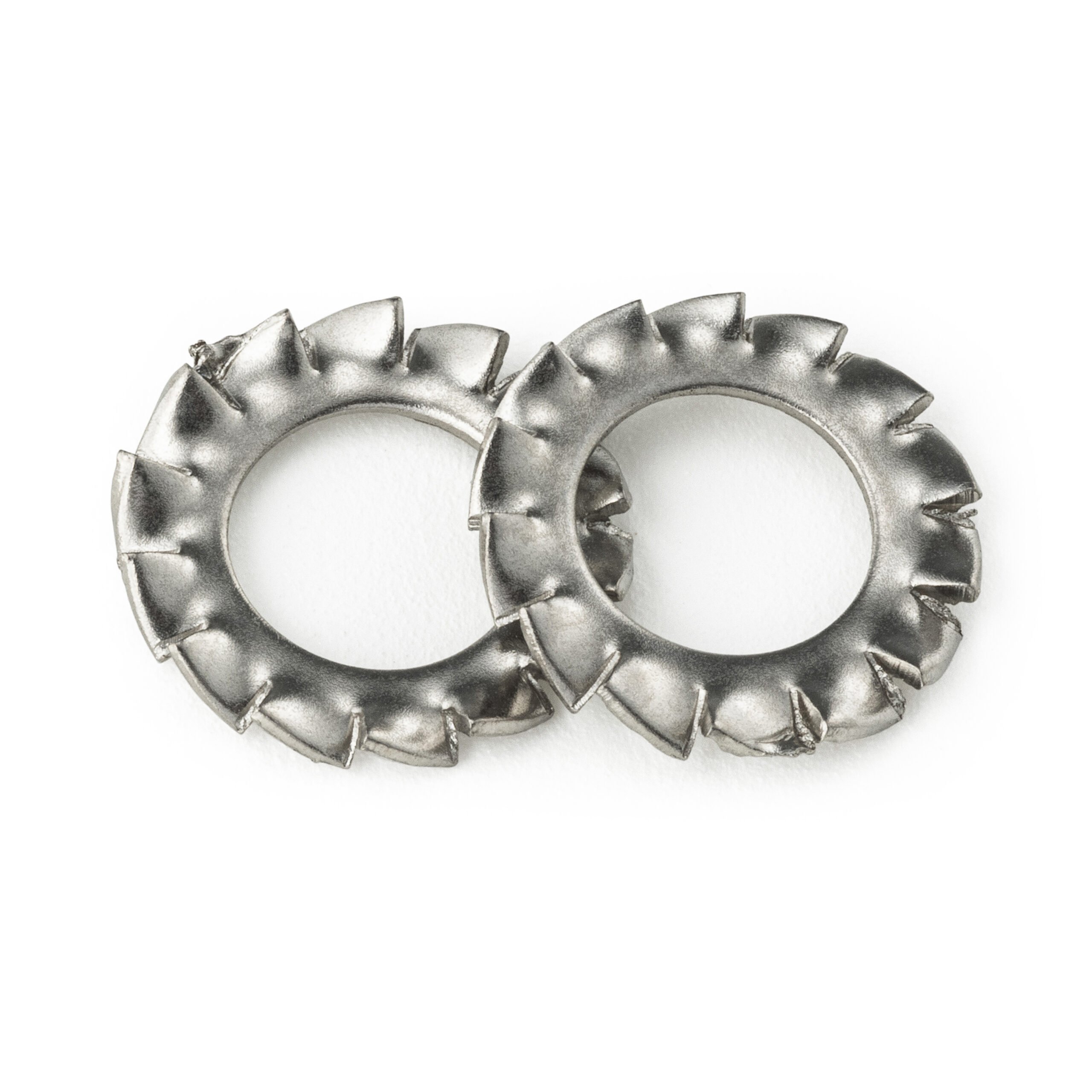 2 x External Toothed Lock Washer - M5