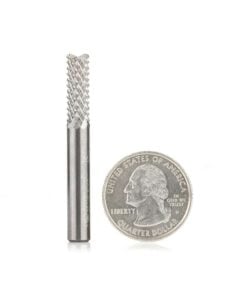 1 x 1/4" Spiral End CNC Router Bit - 46110 Amana Tool