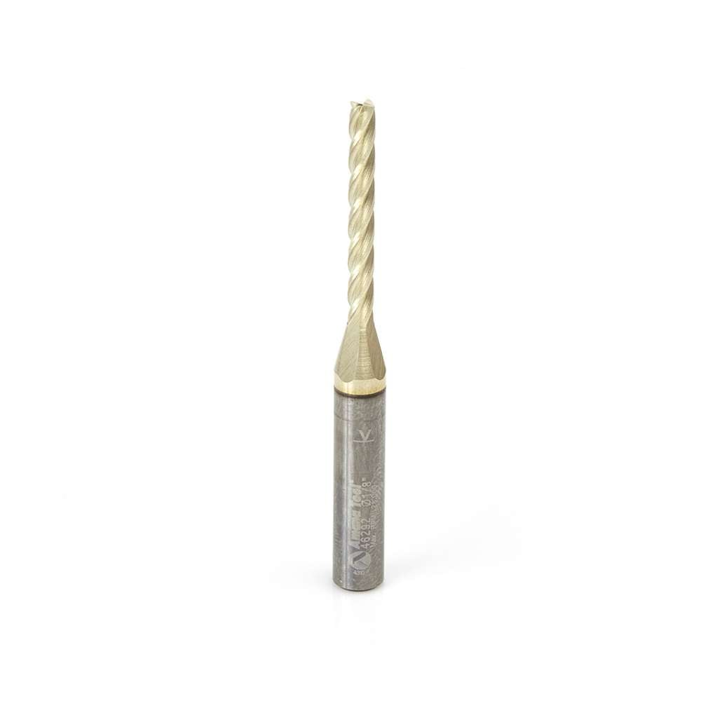 1 x 0.1° Tapered CNC Router Bit - 46292 Amana Tool