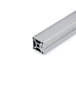 1 x Aluminium Extrusion Profile - T-Slot - 30x30mm - 1 Slot - Silver - Cut to Size