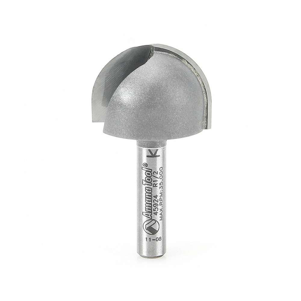 1 x 1" Bowl & Tray CNC Router Bit - 45924 Amana Tool