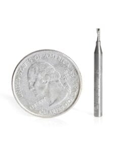 1 x 1.5mm Spiral End CNC Router Bit - 51370 Amana Tool