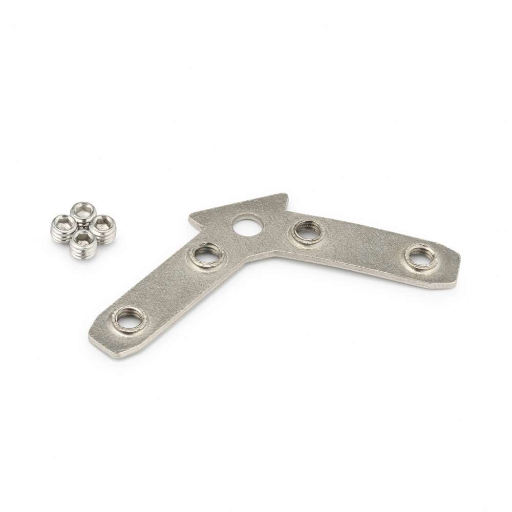 1 x Inner Link Connector - Angle - 120 Degree - With Fixings