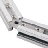 Inner Link Connector - Angle - 135 Degree - With Fixings Joining Aluminium Extrusion