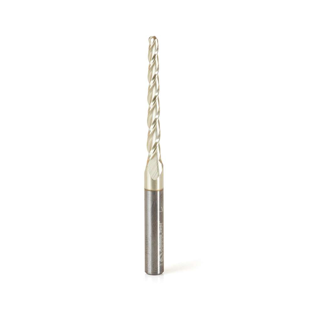 1 x 1° Tapered CNC Router Bit - 46474 Amana Tool