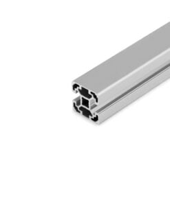 1 x Aluminium Extrusion Profile - T-Slot - 40x40mm - 2 Slot - Silver - Cut to Size