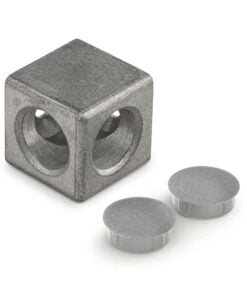 1 x Cube Corner Bracket - 20 Series - 2 Way
