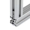 Heavy Duty Inner Link Connector - Butt - Inside - 20 Series - With Fixings Joining Aluminium Extrusion
