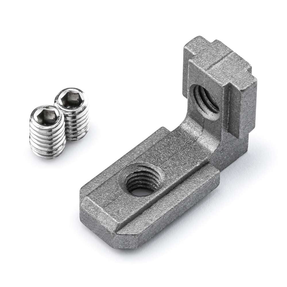 1 x Heavy Duty Inner Link Connector - Butt - Inside - 20 Series - With Fixings