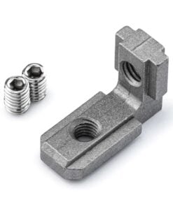 1 x Heavy Duty Inner Link Connector - Butt - Outside - 20 Series - With Fixings