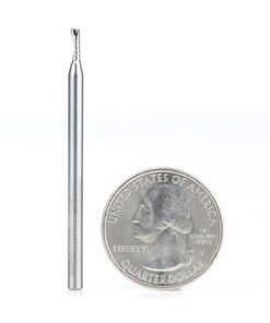 1 x 2mm Spiral End CNC Router Bit - 51634 Amana Tool